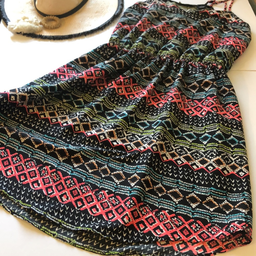 Speed Limit Pattern Dress - Picture 2 of 7